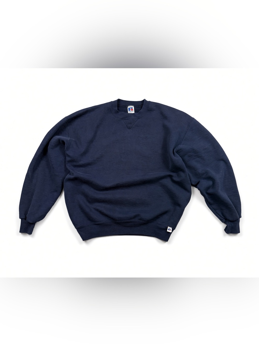 Vintage Russell Athletic Sweatshirt Mens XL Navy Made in USA Crewneck